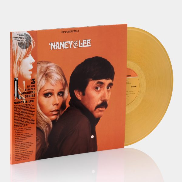 Nancy Sinatra & Lee Hazlewood - Nancy & Lee LP Sundown Metallic Gold Vinyl Record For Discount
