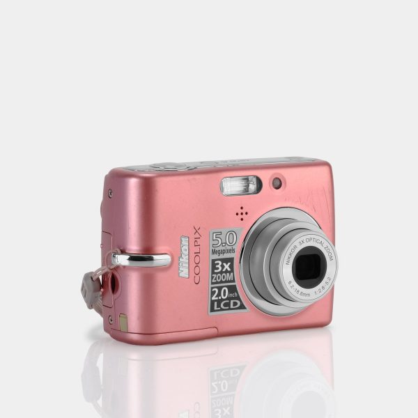 Nikon Coolpix L10 Pink Point and Shoot Digital Camera Online Sale