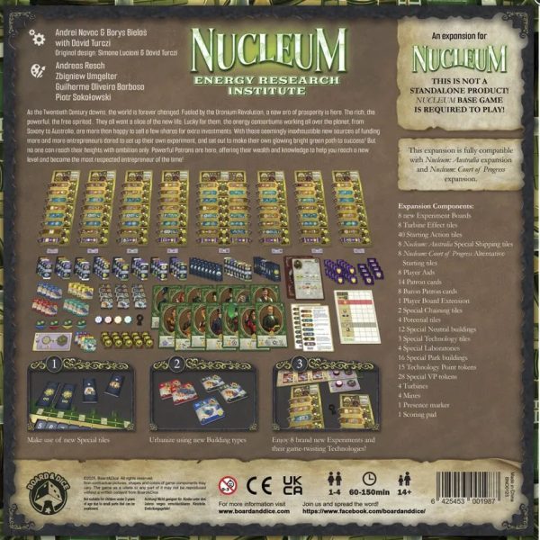 Nucleum: Energy Research Institute Expansion (Pre-Order) Discount - Image 2